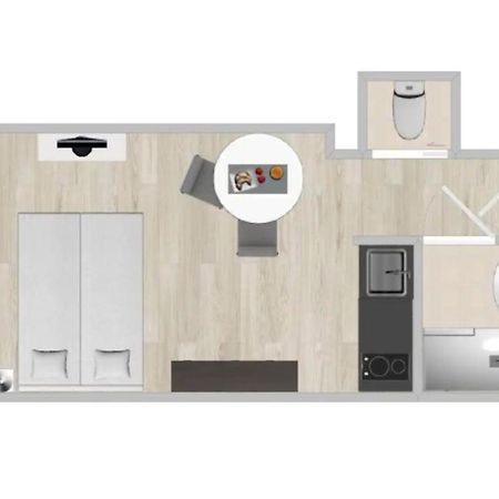 Budget Studio Berlioz Apartment Ница Екстериор снимка
