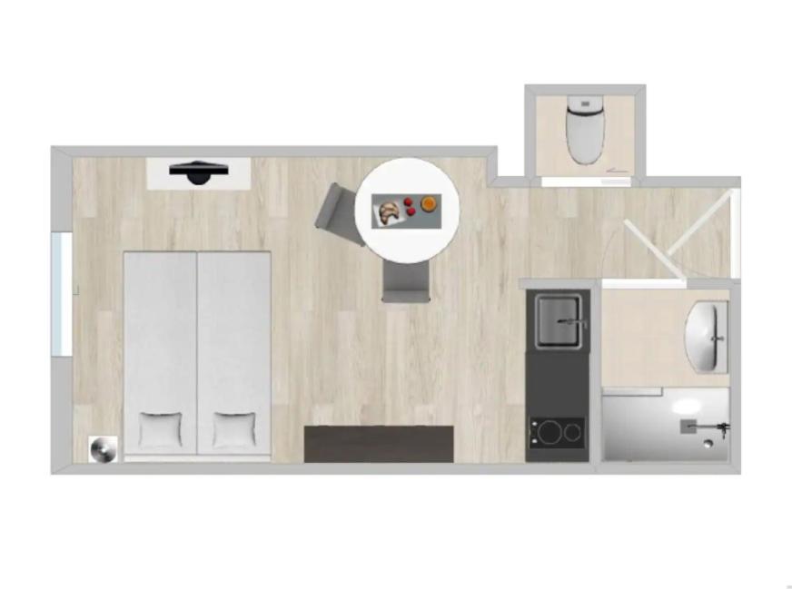 Budget Studio Berlioz Apartment Ница Екстериор снимка